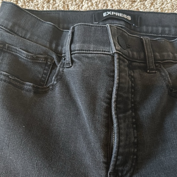 Dark Grey Skinny Jeans - Picture 2 of 3